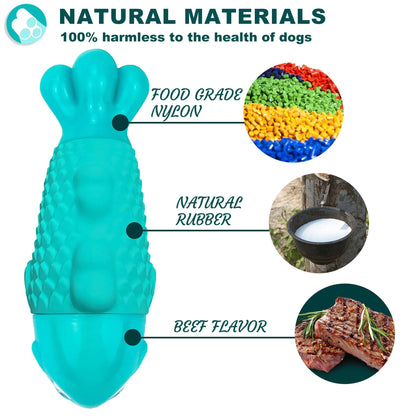 Ultimate Tough Dog Chew Toys for Aggressive Chewers - Durable, Squeaky, and Indestructible Fun for Large Breeds