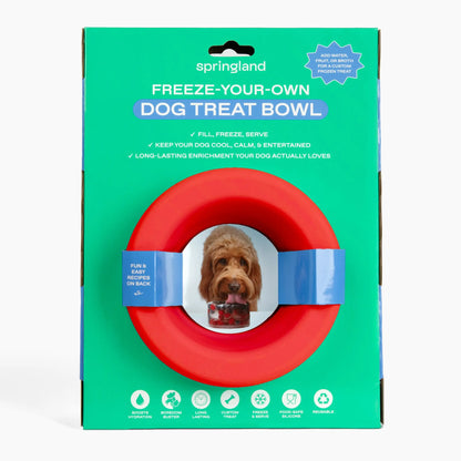 Create Frozen Delights for Your Pup with the Freeze-Your-Own Dog Treat Bowl