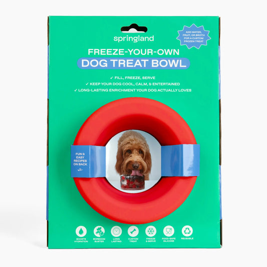 Create Frozen Delights for Your Pup with the Freeze-Your-Own Dog Treat Bowl