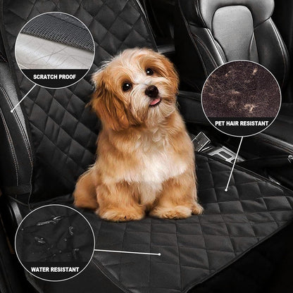 Ultimate Dog Car Seat Cover - Heavy Duty Waterproof Protector for Cars, SUVs & Trucks - 2-Pack with Side Flaps for Maximum Coverage and Comfort