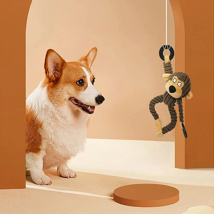Interactive Plush Squeaky Puppy Chew Toys - Perfect for Teething & Training Small Dogs