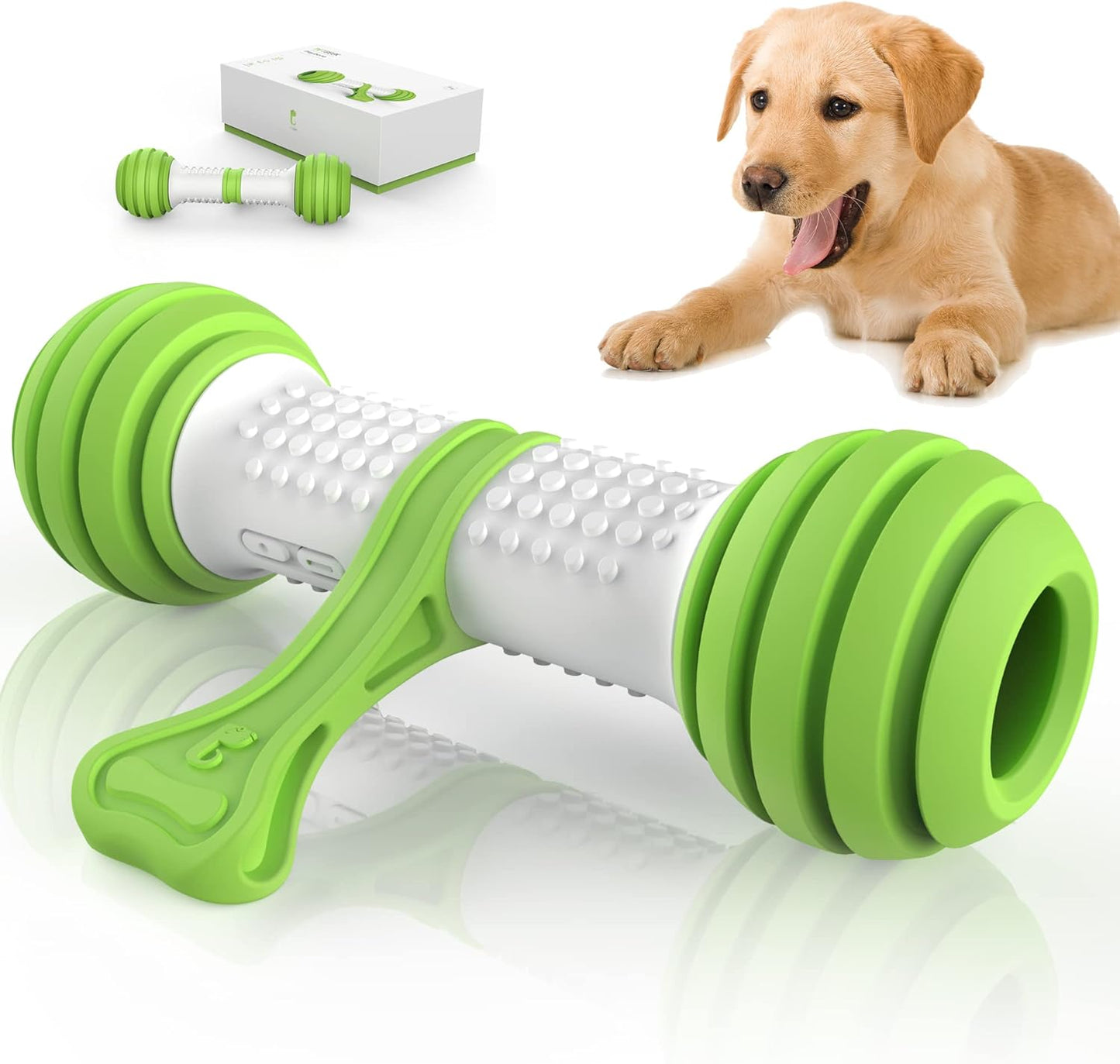 Exciting Interactive Dog Bone Toy - USB Rechargeable Motion Activated Fun for All Dogs!