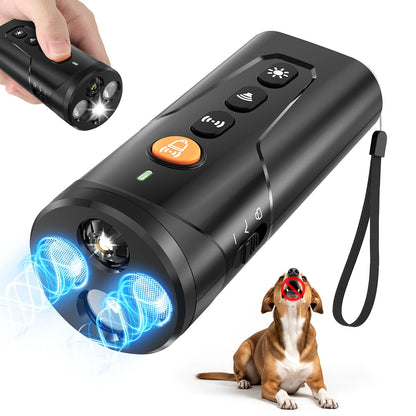 Revolutionary Ultrasonic Bark Control Device - The Ultimate Handheld Solution for Training Your Dog and Curbing Bad Behavior