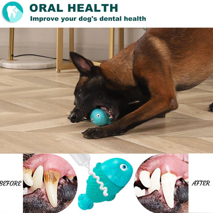 Ultimate Tough Dog Chew Toys for Aggressive Chewers - Durable, Squeaky, and Indestructible Fun for Large Breeds