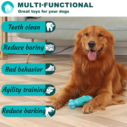 Ultimate Tough Dog Chew Toys for Aggressive Chewers - Durable, Squeaky, and Indestructible Fun for Large Breeds