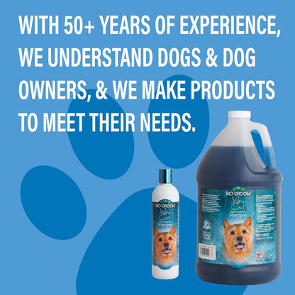 Transform Your Dog's Coat with BioGroom Wiry Coat Shampoo - Tearless, Texturizing Formula for Puppies and Dogs - Cruelty-Free, Made in the USA - 12 Fl Oz