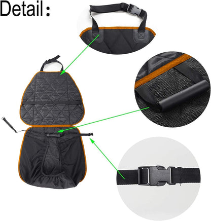 Ultimate Dog Car Seat Cover - Heavy Duty Waterproof Protector for Cars, SUVs & Trucks - 2-Pack with Side Flaps for Maximum Coverage and Comfort