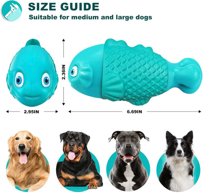 Ultimate Tough Dog Chew Toys for Aggressive Chewers - Durable, Squeaky, and Indestructible Fun for Large Breeds