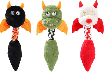 Exciting Plush Dog and Cat Toys - Squeaky Fun for Large and Small Pets!
