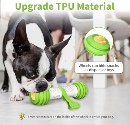 Exciting Interactive Dog Bone Toy - USB Rechargeable Motion Activated Fun for All Dogs!