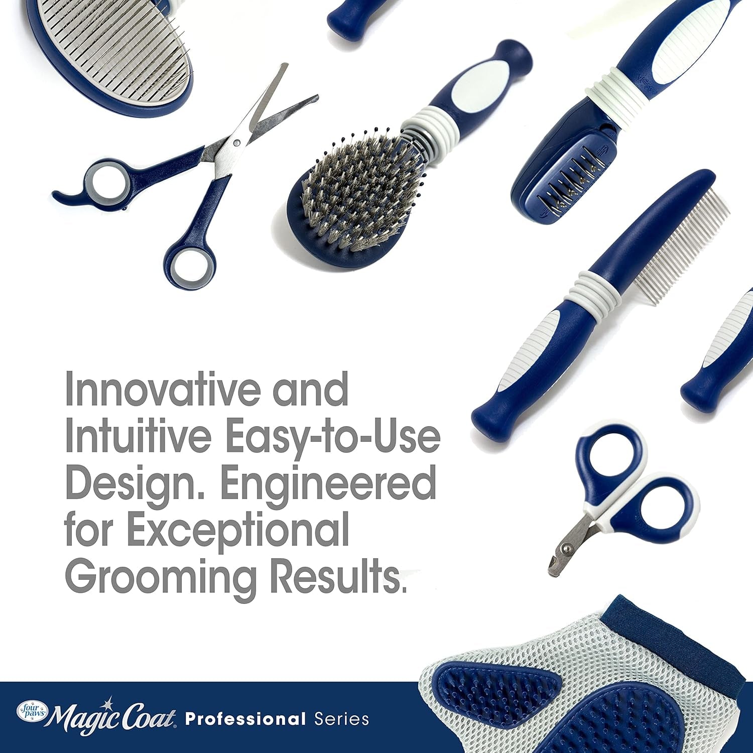 Transform Your Pet's Grooming Routine with the Magic Coat Professional Series Slicker Brush - Reduces Shedding, Enhances Shine, and Perfect for All Coat Types!