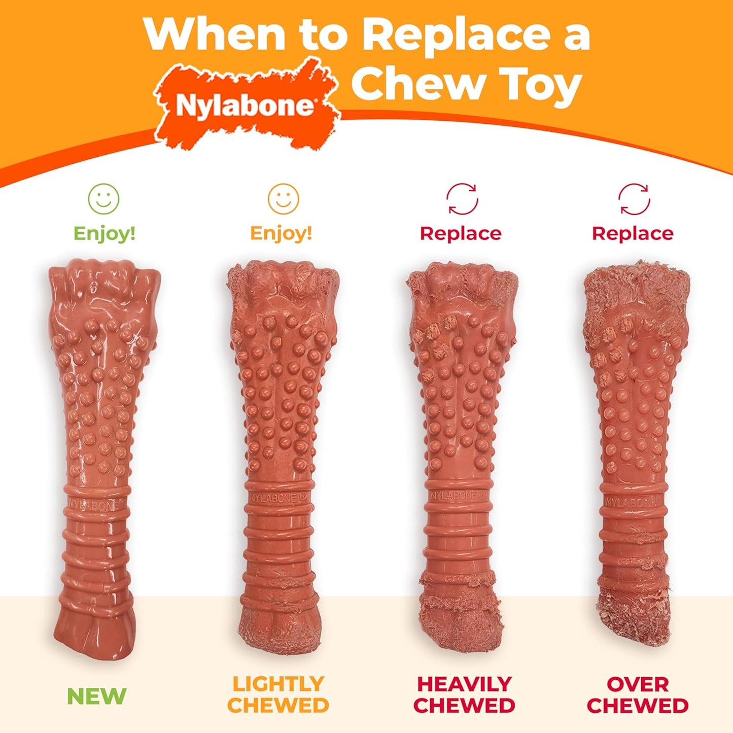 Power Chew Double Action Barbell Bone Dog Chew Toy for Large Breeds - Durable, Teeth-Cleaning, and Long-Lasting Chew Fun with Irresistible Bacon Flavor!