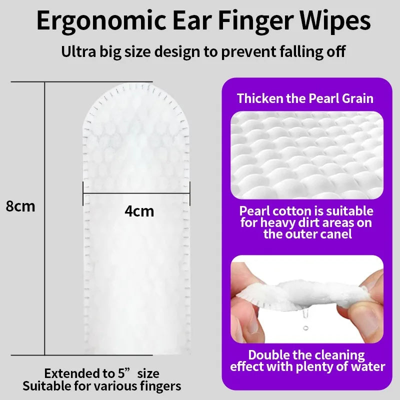 Ultimate Ear Cleaning Wipes for Cats and Dogs - Gentle Ear Care and Mite Removal