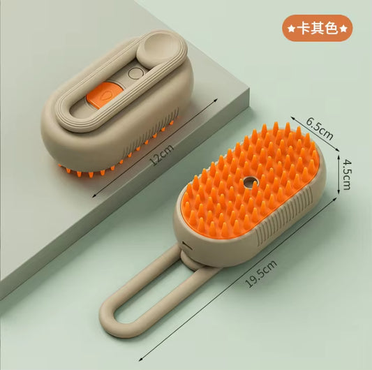 Revolutionary Pet Spray Comb for Effortless Grooming - Electric Hair Removal Brush with One-Click Spray for Cats and Dogs