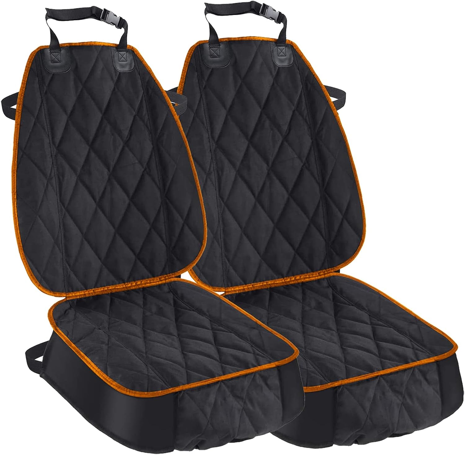 Ultimate Dog Car Seat Cover - Heavy Duty Waterproof Protector for Cars, SUVs & Trucks - 2-Pack with Side Flaps for Maximum Coverage and Comfort