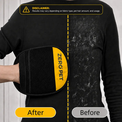 Effortlessly Remove Pet Hair with Our Reusable Electrostatic Pet Hair Remover Mitt – Perfect for Furniture, Carpets, and Bedding!